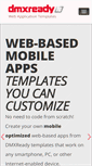 Mobile Screenshot of dmxready.com